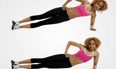 side plank to lose weight